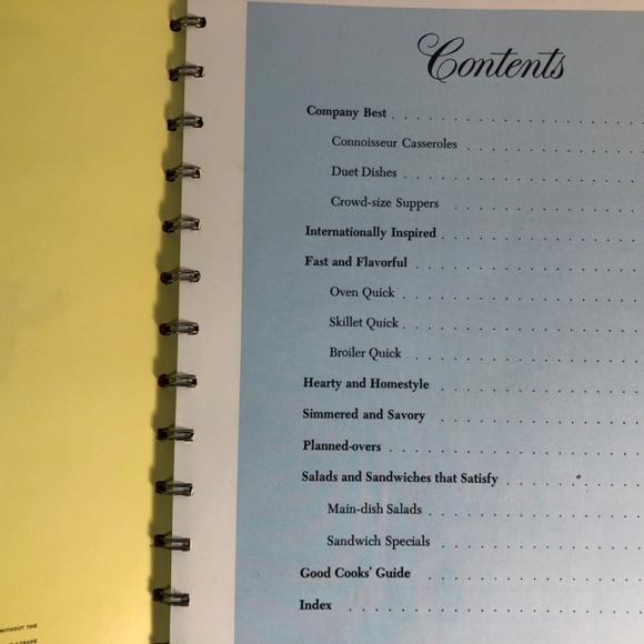 BETTY CROCKER'S Dinner in a Dish Cookbook 1965 First Edition First Printing VTG - Picture 5 of 7